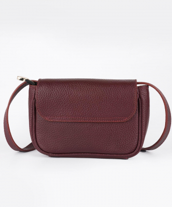 کیف دوشی چرم زنانه لانکا Lanka Leather مدل HBM-6