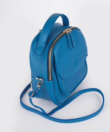 کوله پشتی زنانه چرم طبیعی چرم لانکا Lanka Leather مدل BPM-5