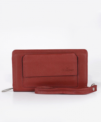 کیف پول زنانه چرم طبیعی شیفر Shifer مدل 8022A