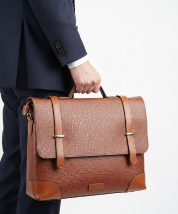 كيف دستي چرم طبيعي صاد مدل AS5206