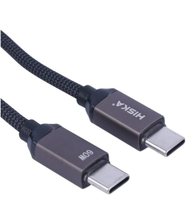كابل USB-C هيسكا مدل LX-801CC طول 1متر
