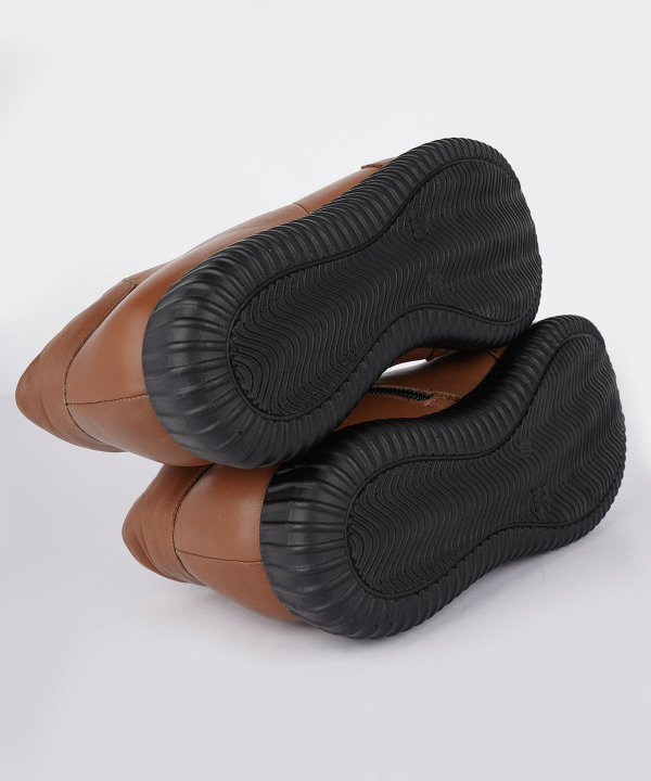 نیم بوت زنانه چرم کروکو Croco Leather مدل 3007 PDK