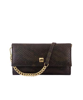 کیف کراس بادی زنانه چرم طبیعی منط مدل F149