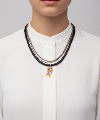 گردنبند زنانه قلم فلزي مدل necklace2L17