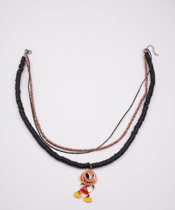 گردنبند زنانه قلم فلزي مدل necklace2L17