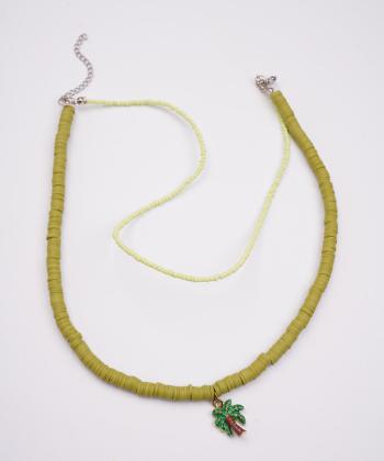 گردنبند زنانه قلم فلزي مدل necklace2L72