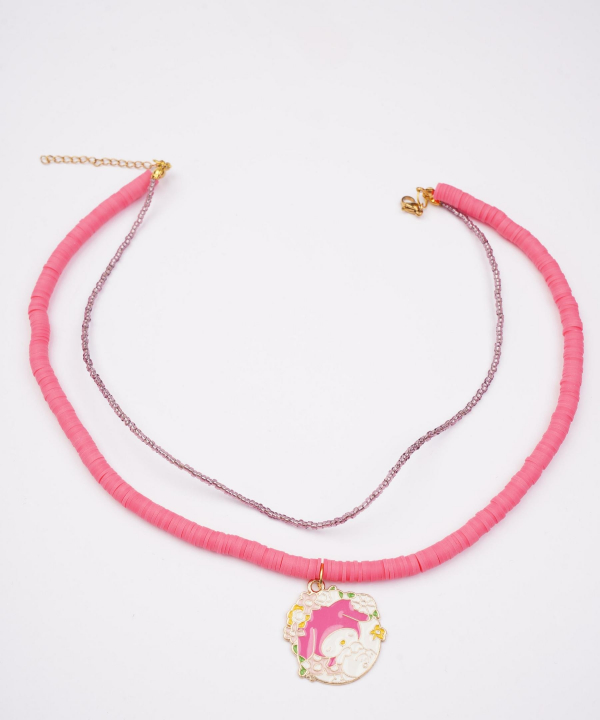 گردنبند زنانه قلم فلزی مدل necklace2L34 __D