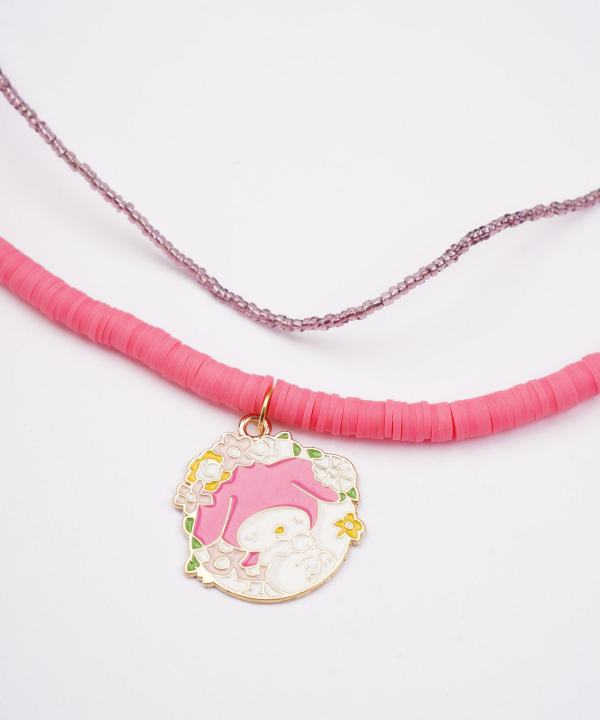 گردنبند زنانه قلم فلزی مدل necklace2L34 __D