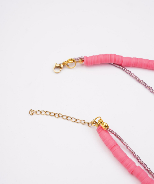 گردنبند زنانه قلم فلزی مدل necklace2L34 __D