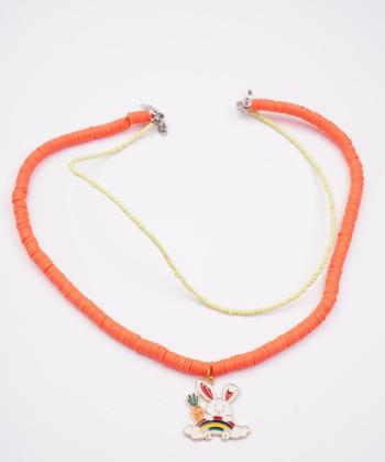 گردنبند زنانه قلم فلزي مدل necklace2L86