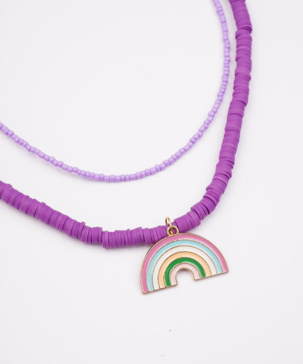 گردنبند زنانه قلم فلزی مدل necklace2L32 __D