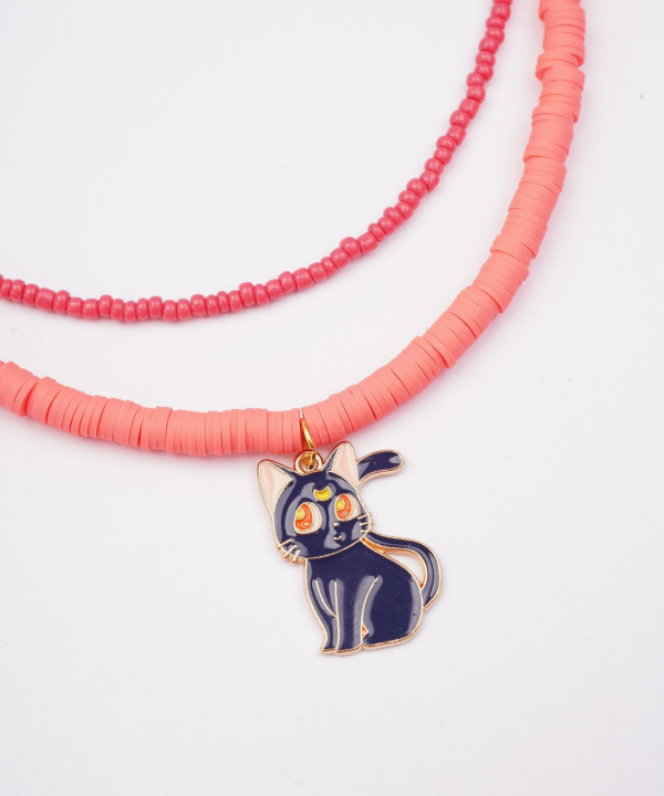 گردنبند زنانه قلم فلزی مدل necklace2L47 __D