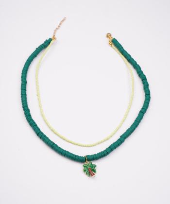گردنبند زنانه قلم فلزي مدل necklace2L88