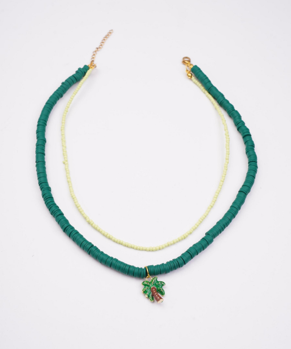 گردنبند زنانه قلم فلزی مدل necklace2L88 __D