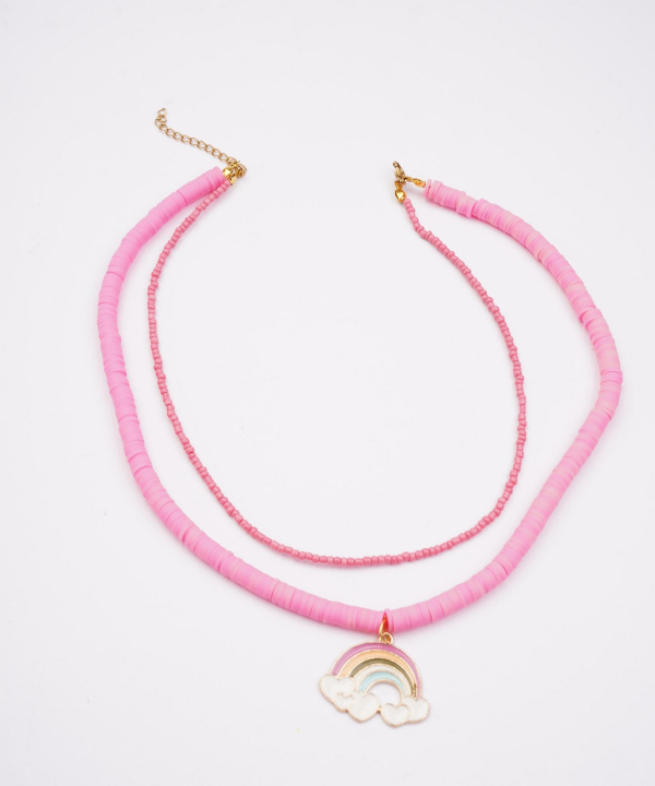 گردنبند زنانه قلم فلزی مدل necklace2L39 __D