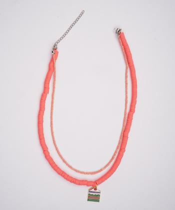 گردنبند زنانه قلم فلزي مدل necklace2L77
