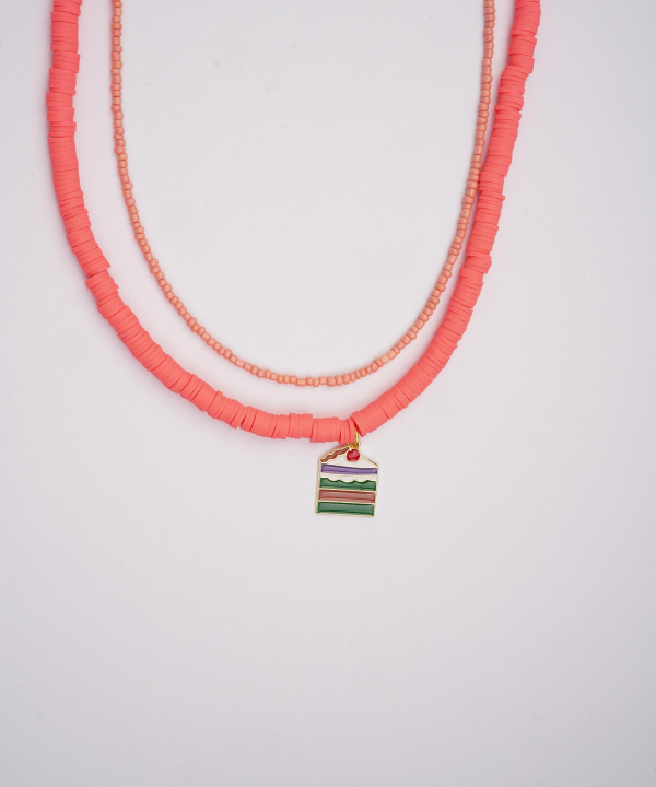 گردنبند زنانه قلم فلزی مدل necklace2L77 __D