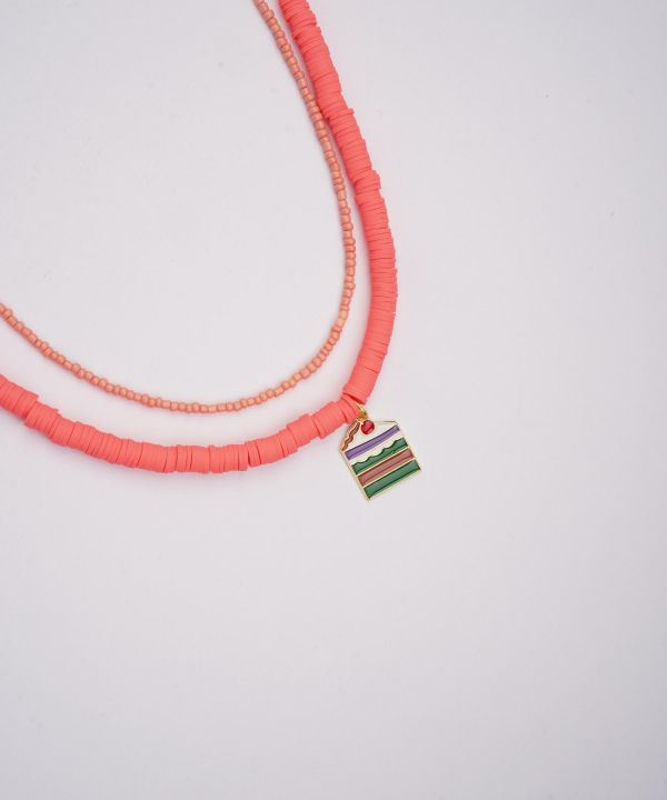 گردنبند زنانه قلم فلزی مدل necklace2L77 __D