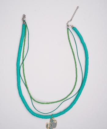 گردنبند زنانه قلم فلزي مدل necklace2L20