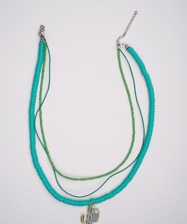 گردنبند زنانه قلم فلزی مدل necklace2L20 __D