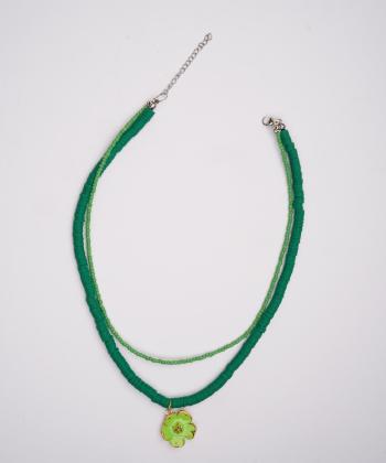 گردنبند زنانه قلم فلزي مدل necklace2L50
