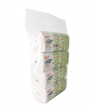 دستمال کاغذی 250 برگ دیپ کلین Deep Clean بسته 4 عددی