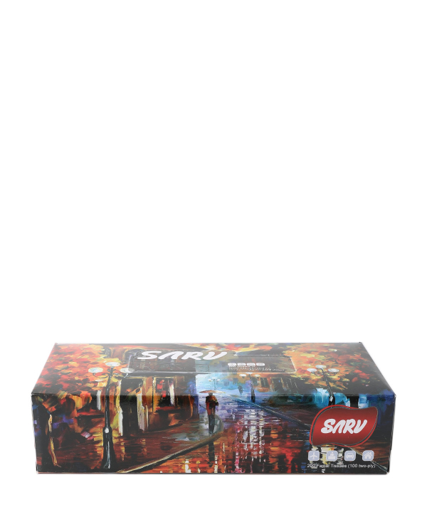 دستمال کاغذی 100 برگ سرو Sarv