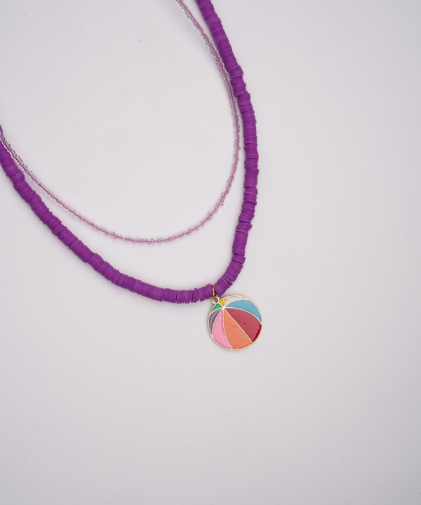 گردنبند زنانه قلم فلزی مدل necklace2L38 __D