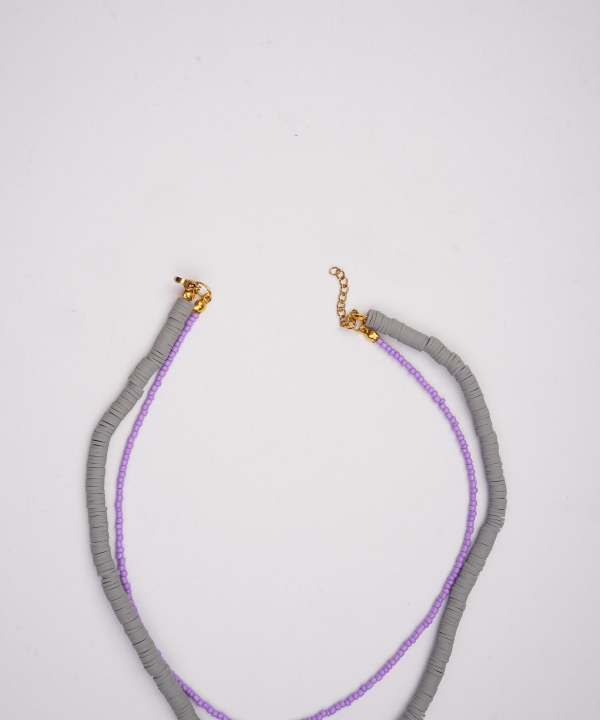 گردنبند زنانه قلم فلزی مدل necklace2L80 __D