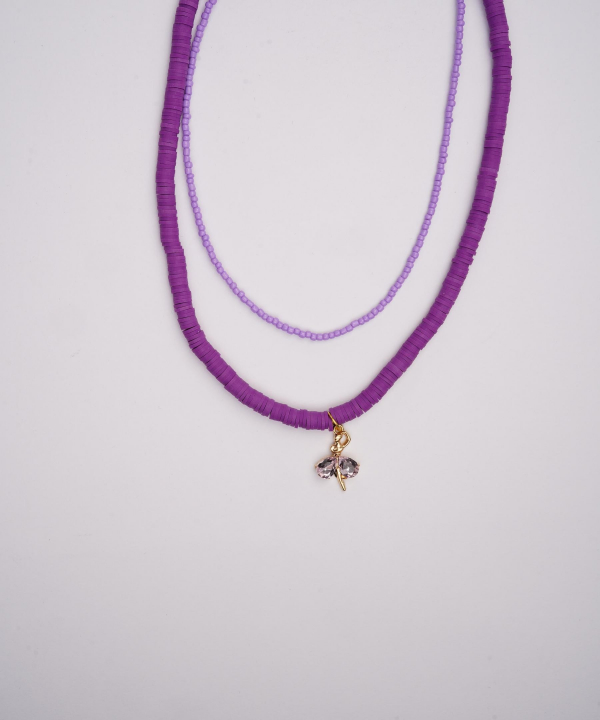 گردنبند زنانه قلم فلزی مدل necklace2L48 __D
