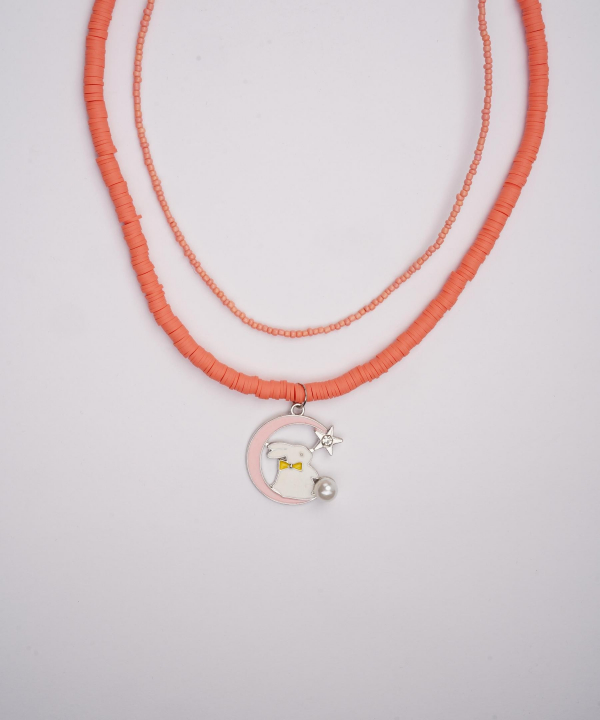 گردنبند زنانه قلم فلزی مدل necklace2L76 __D