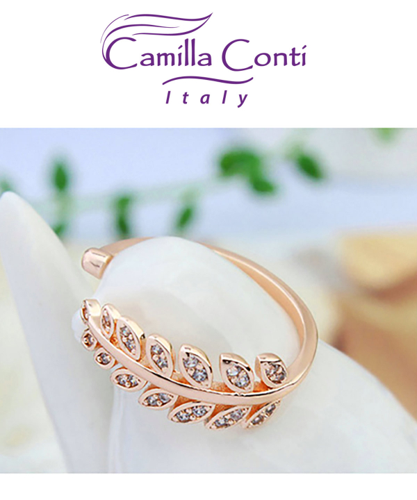 انگشتر زنانه نگین‌دار کامیلا کنتی Camilla Conti مدل 1103230100385