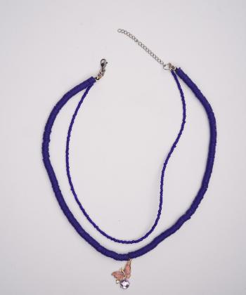 گردنبند زنانه قلم فلزي مدل necklace2L67