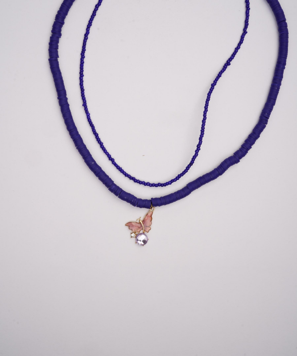 گردنبند زنانه قلم فلزی مدل necklace2L67 __D