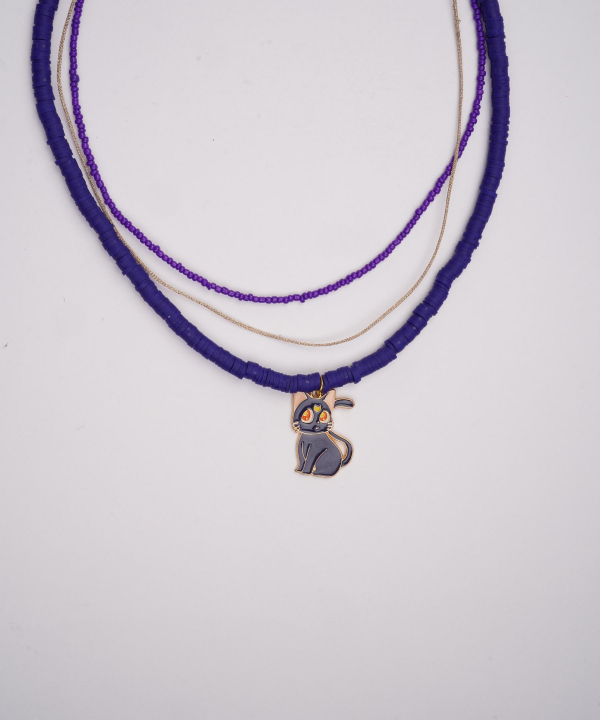 گردنبند زنانه قلم فلزی مدل necklace2L23 __D