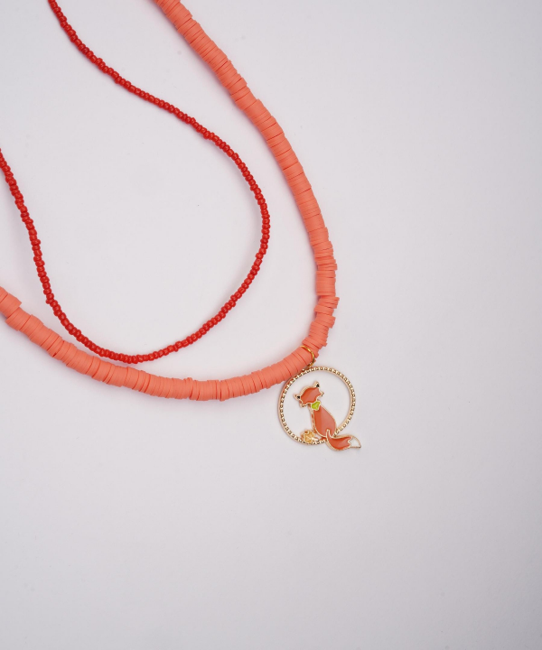 گردنبند زنانه قلم فلزی مدل necklace2L53 __D