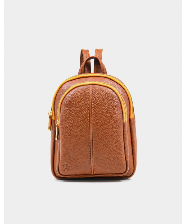 کوله پشتی چرم طبیعی نوین چرم Novin Leather مدل لیلیا