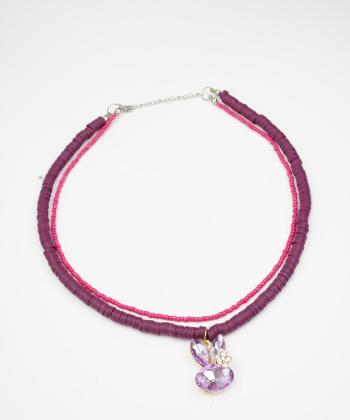گردنبند زنانه قلم فلزي مدل necklace2L16