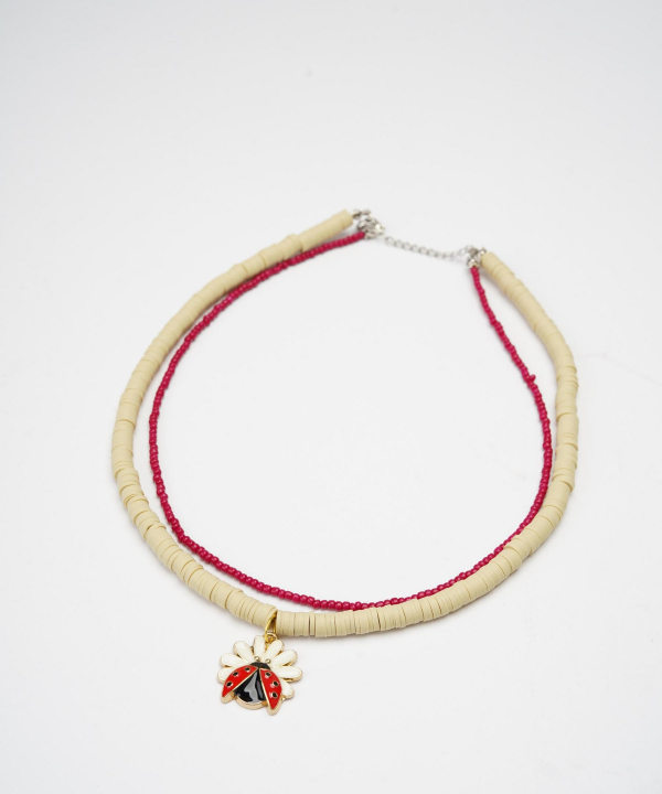 گردنبند زنانه قلم فلزی مدل necklace2L90 __D