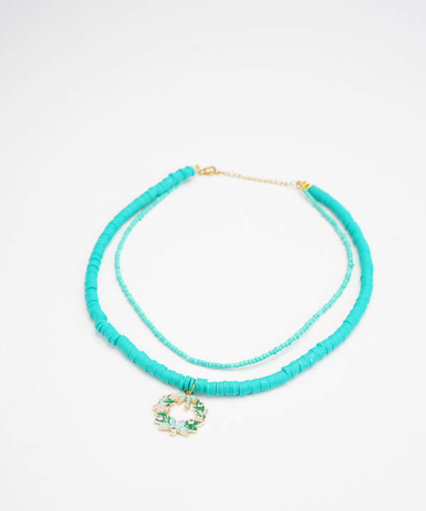 گردنبند زنانه قلم فلزی مدل necklace2L28 __D