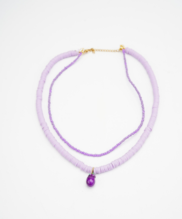 گردنبند زنانه قلم فلزی مدل necklace2L79 __D