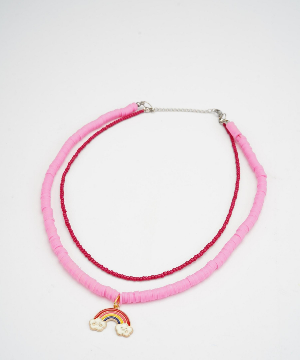گردنبند زنانه قلم فلزی مدل necklace2L35 __D