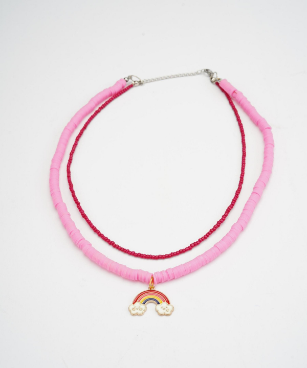 گردنبند زنانه قلم فلزی مدل necklace2L35 __D