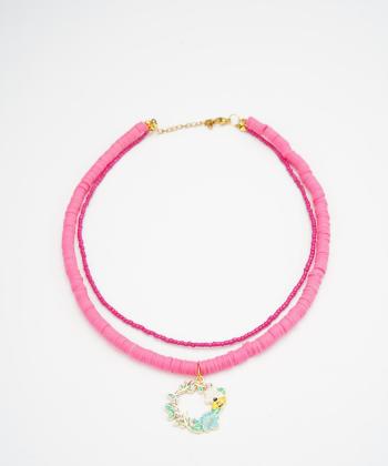گردنبند زنانه قلم فلزي مدل necklace2L40