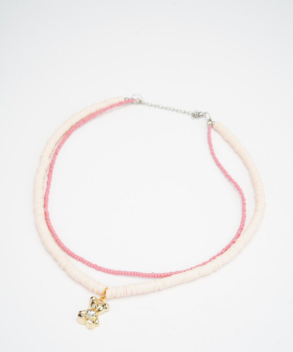 گردنبند زنانه قلم فلزی مدل necklace2L69 __D
