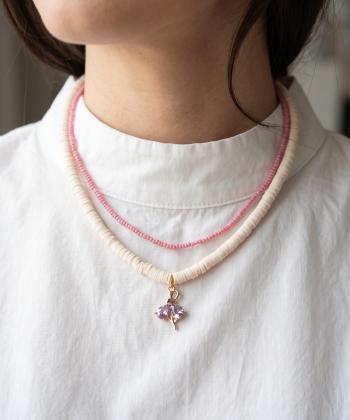 گردنبند زنانه قلم فلزي مدل necklace2L62