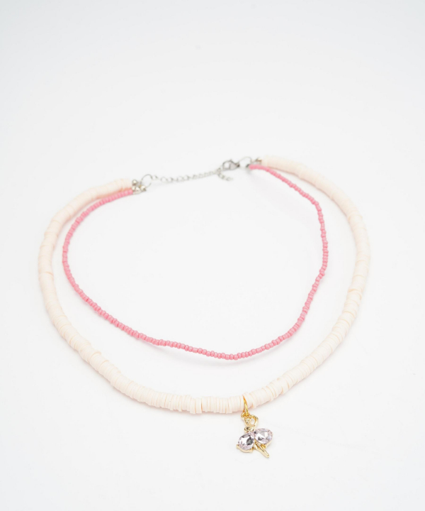 گردنبند زنانه قلم فلزی مدل necklace2L62 __D