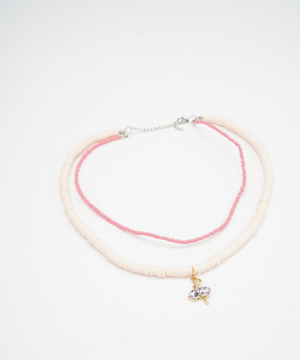 گردنبند زنانه قلم فلزی مدل necklace2L62 __D