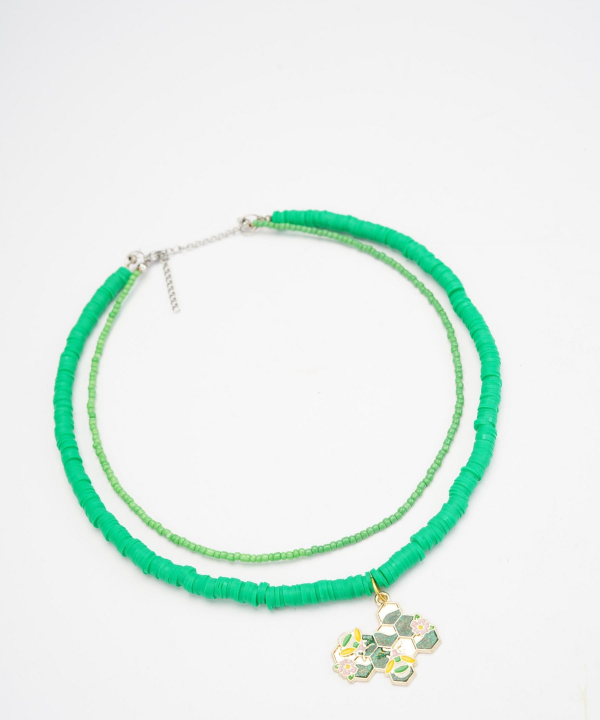 گردنبند زنانه قلم فلزی مدل necklace2L22 __D
