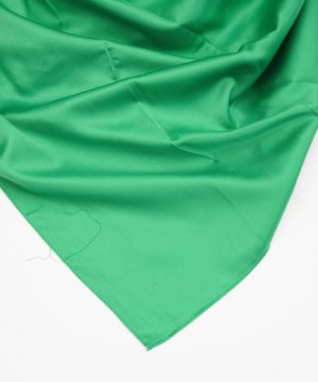 روسري ساتن زنانه قلم فلزي مدل silkscarfgreen01